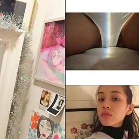 股間　白パンツ 