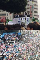 安倍首相が都内遊説でSEALDsら野党共闘市民連合から逃亡！ 直後に同じ場所で遊説を計画しながらキャンセル